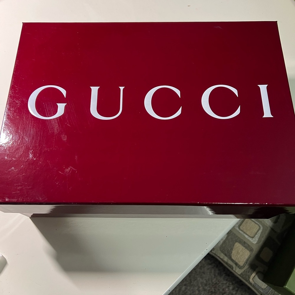 Gucci Red Shoe Box